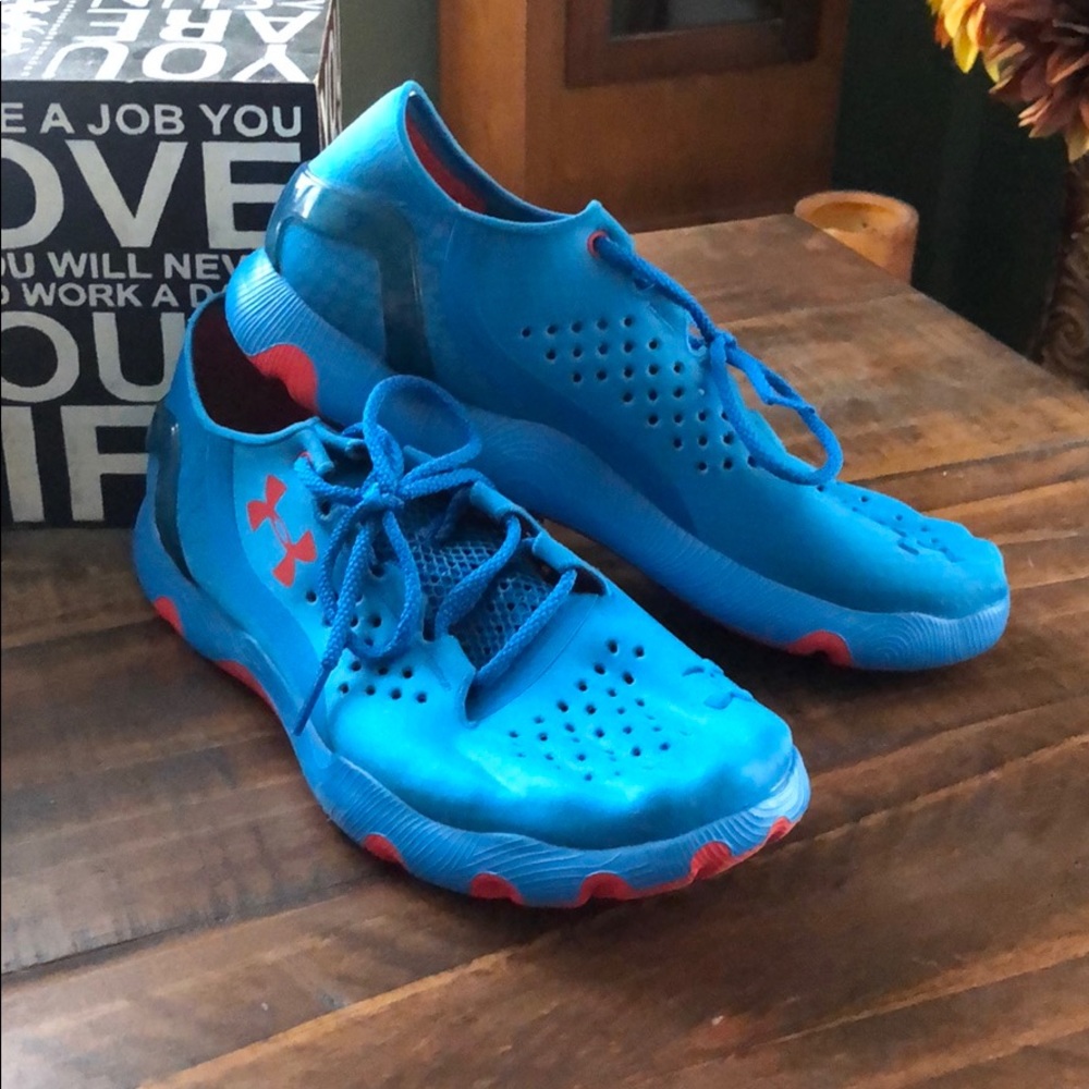 Blue UNDER ARMOUR Athletic Shoes
